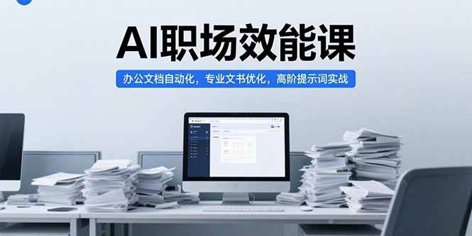（15371期）AI职场效能课，办公文档自动化，专业文书优化，高阶提示词实战-KAI的视界