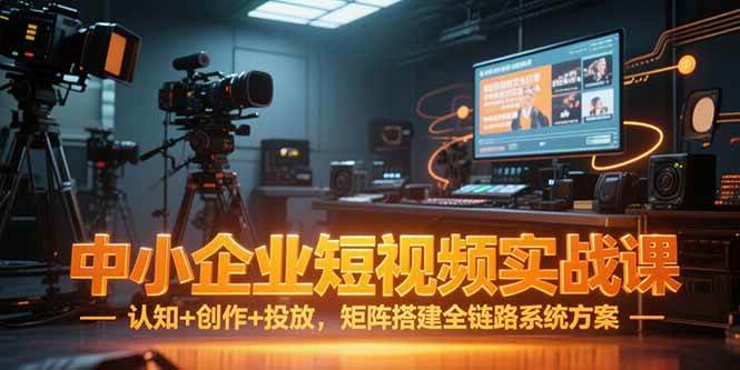 （15249期）中小企业短视频实战课，认知+创作+投放，矩阵搭建全链路系统方案-KAI的视界