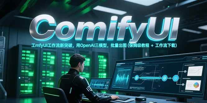 （15191期）ComfyUI工作流新突破，用OpenAI三模型，批量出图(保姆级教程+工作流下载)-KAI的视界