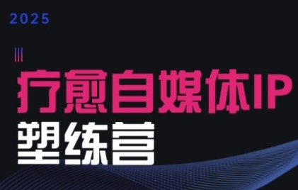 2025治愈自媒体IP训练营，专为疗愈领域从业者打造-KAI的视界