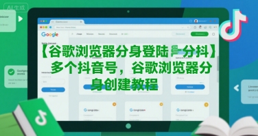 谷歌浏览器分身登陆多个抖音号，谷歌浏览器分身创建教程-KAI的视界