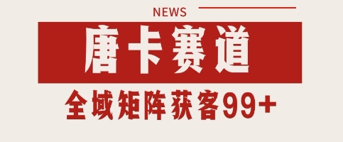 唐卡赛道私域引流获客 自热矩阵SOP日引流99+精准客资【揭秘】-KAI的视界