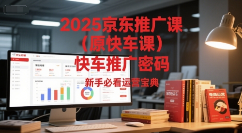 2025京东推广课（原快车课）解锁京东快车推广密码，新手必看运营宝典-KAI的视界
