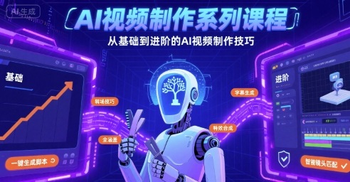 AI视频制作系列课程，从基础到进阶的AI视频制作技巧全涵盖-KAI的视界