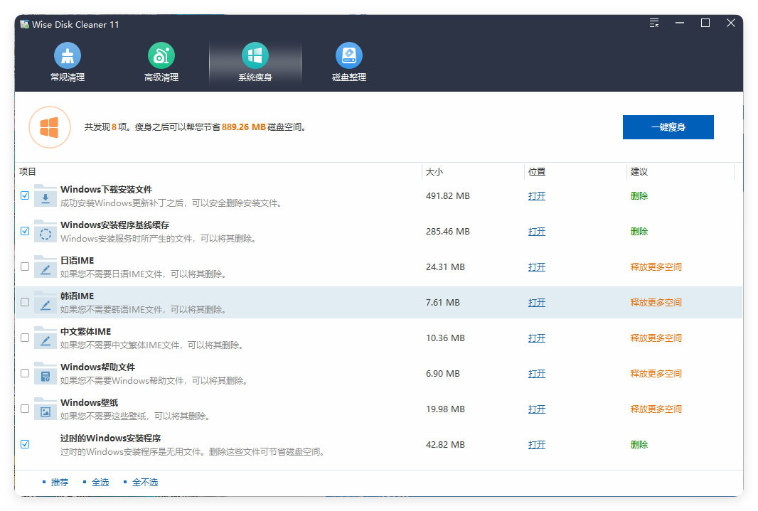 Wise Disk Cleaner v11.2.2.841绿色版-KAI的视界