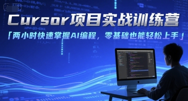 Cursor项目实战训练营，两小时快速掌握AI编程，零基础也能轻松上手-KAI的视界