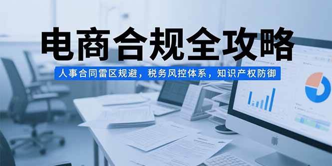 （15377期）电商合规全攻略，人事合同雷区规避，税务风控体系，知识产权防御-KAI的视界