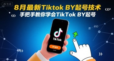 8月最新Tiktok搬运起号技术，手把手教你学会TikTok搬运起号-KAI的视界