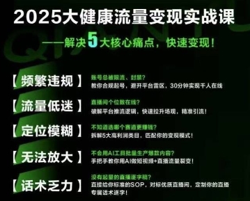 大健康流量全域新增长8.0，三月底线下课视频，大健康万亿蓝海，从类目突围到模式迭代-KAI的视界
