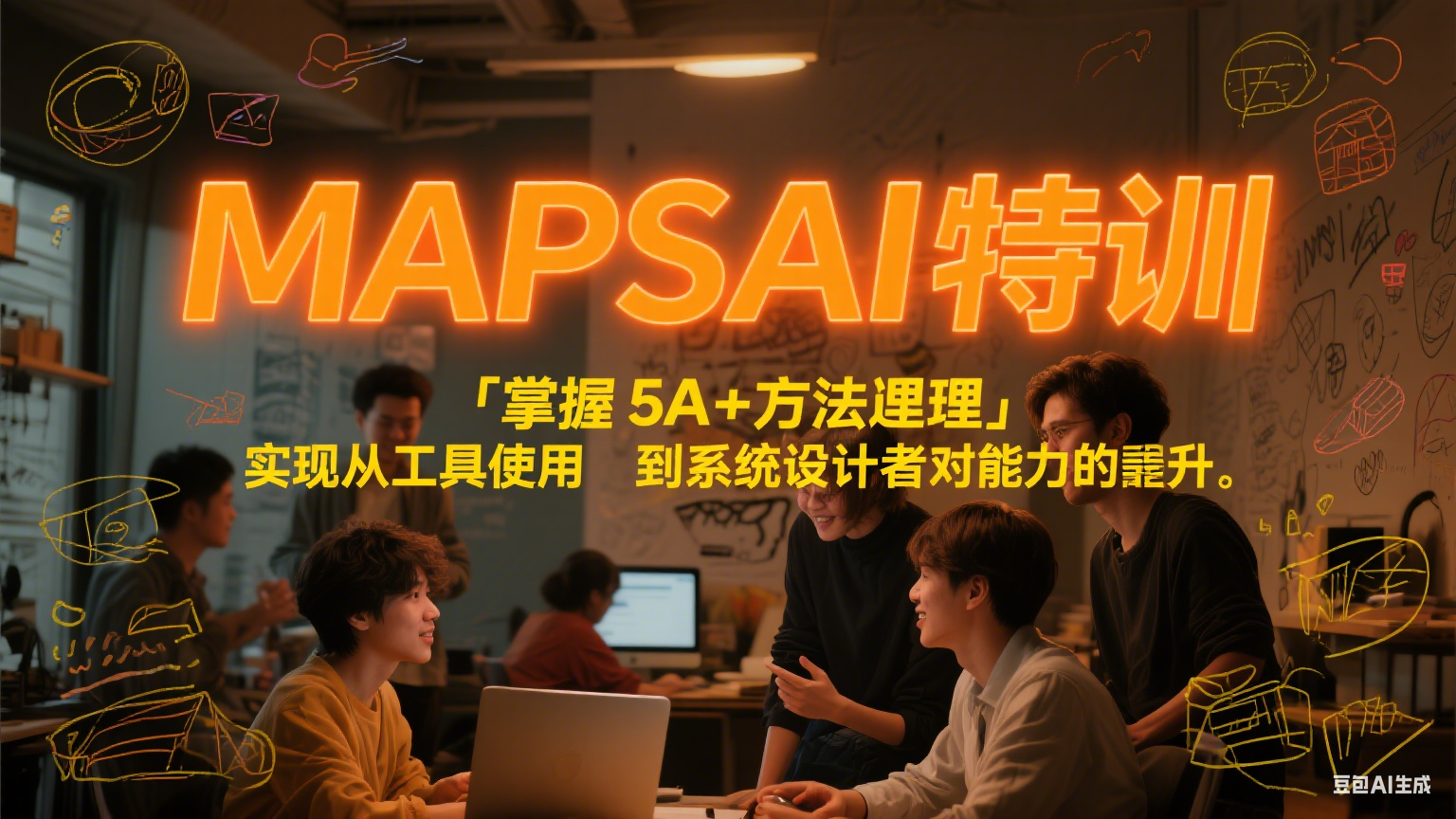 MAPSAI 特训，掌握 5A + 方法论，实现从工具使用者到系统设计者的能力跃升-KAI的视界