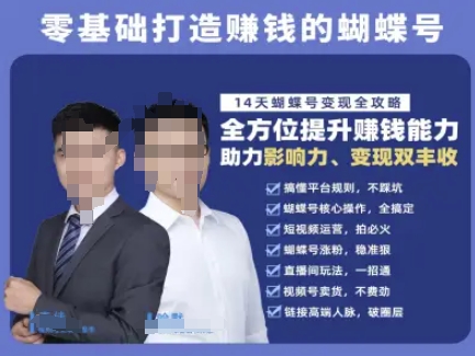 蝴蝶号专栏-视频号运营教程，零基础打造挣钱的蝴蝶号，14天蝴蝶号变现全攻略-KAI的视界