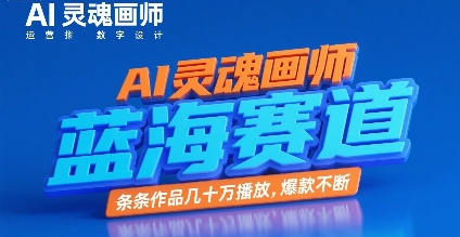 AI灵魂画师，蓝海赛道，条条作品几十W播放，爆款不断-KAI的视界