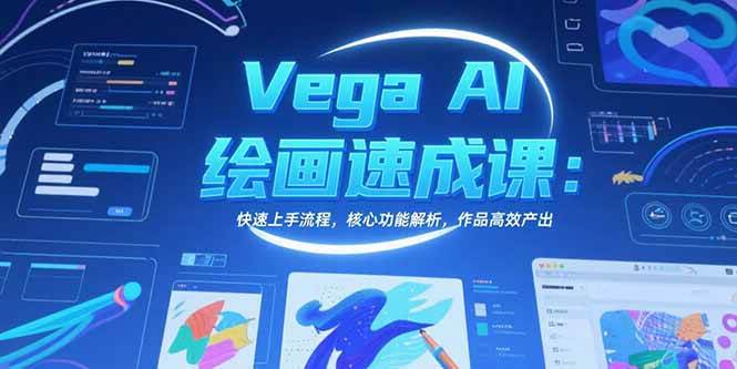 （15470期）Vega AI绘画速成课：快速上手流程，核心功能解析，作品高效产出-KAI的视界