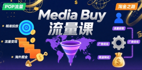Media Buy之POP流量课，带你开启海外Media Buy淘金之路-KAI的视界