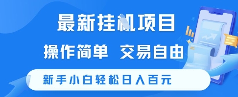 最新挂G项目，操作简单，交易自由，新手小白轻松日入100+【揭秘】-KAI的视界